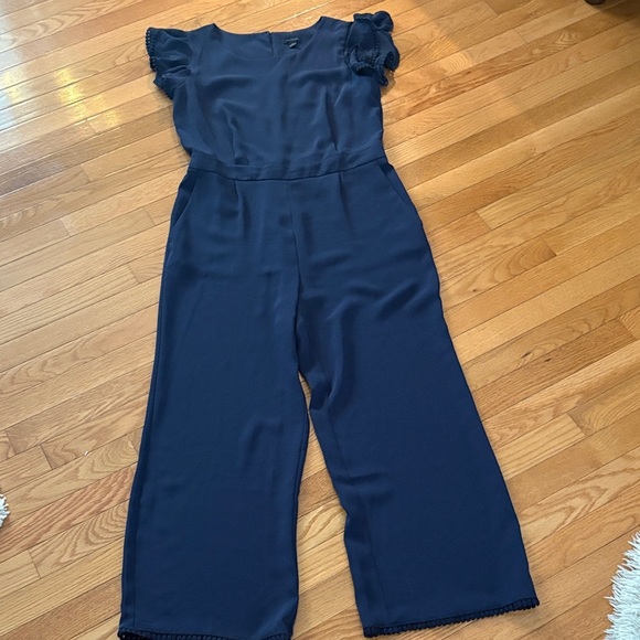 Ann Taylor Pants - Ann Taylor Midnight Blue Jumpsuit